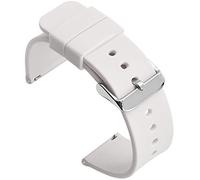 Shieranlee Silicone 16MM Correa de Reloj de Silicona-liberación rápida para Fossil Q Accomplice,Carlie, Harper, Neely; Moto 360 2nd Gen Women's 42mm,Huawei B5