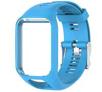 Shieranlee Watchband para TomTom Watch, Silicone Waterproof Breathable Correa de Repuesto de Silicona de para TomTom Runner 2/ Runner 3/ Spark/Golfer 2 Sports GPS Running Smartwatch