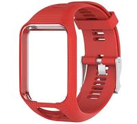 Shieranlee Watchband para TomTom Watch, Silicone Waterproof Breathable Correa de Repuesto de Silicona de para TomTom Runner 2/ Runner 3/ Spark/Golfer 2 Sports GPS Running Smartwatch