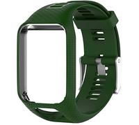 Shieranlee Watchband para TomTom Watch, Silicone Waterproof Breathable Correa de Repuesto de Silicona de para TomTom Runner 2/ Runner 3/ Spark/Golfer 2 Sports GPS Running Smartwatch