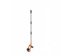 shierbador Giratorio Antislizante , size to 2 , Naranja Rojizo | 2 en 1, Escarificador Rodillo con Púas, Aireador Manual, para Césped, jardín, Jardineros