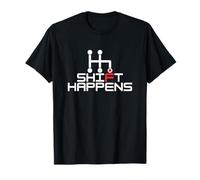 Shift Happens, Coches manuales, Carreras, Conductor, Juego de palabras Camiseta