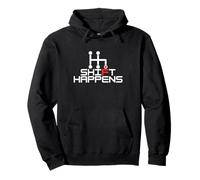 Shift Happens, Coches manuales, Carreras, Conductor, Juego de palabras Sudadera con Capucha
