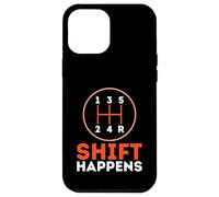 Shift Happens - Divertidos entusiastas de los Autos humorísticos Carcasa para iPhone 12 Pro MAX