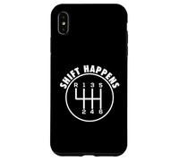 Shift Happens - Manual Car Racing Car Guy Carcasa para iPhone XS MAX