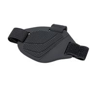 Shift Pad, Gear Cover, Black Boot Guard, Rubber Material, Ajustable Strap for Motorcycle Riders, Biker Gear, Men's Boots, Women's Footwear, Motorbike Protection, Riding Accessories, Foot Safety