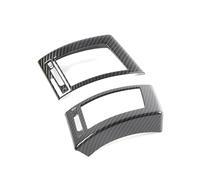 Shift Pannello Trim para Jaguar para F-Type 2013-2024 ABS Negro Mate Consola Central Lateral Salida De Aire Marco Cubierta Decorativa Pegatina Accesorios Centro Console Panel Trim(Carbon Fiber)