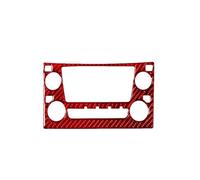 Shift Pannello Trim para Lexus RX300 1998 1999 2000 2001 2002 2003 Pegatinas para Radio Fibra Carbono con Sistema De Navegación Centro Console Panel Trim(Red Set A)