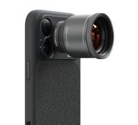 ShiftCam LensUltra Lente Teleobjetivo de 240 mm Super Zoom para iPhone 17 Pro/16/15 y Android, lente de teléfono con cámara móvil de cristal fluorita para viajes, vida silvestre y conciertos para