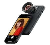 Shiftcam Lente telefoto LensUltra de 60 mm, aumento 2x, distancia de enfoque de 30-40 cm, captura belleza lejana, retratos favorecedores, zoom óptico, diseño premium