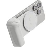 ShiftCam SnapGrip - Agarre para cámara de teléfono móvil con botón de obturador inalámbrico, soporte magnético que se ajusta a cualquier teléfono, batería externa integrada con carga inalámbrica Qi