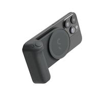 ShiftCam SnapGrip Pro - Agarre de batería móvil con botón de obturador inalámbrico - Soporte magnético que se ajusta a cualquier teléfono - Batería externa integrada con carga inalámbrica Qi 2 - Base