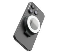 ShiftCam SnapPocket Light - Anillo de luz LED para selfie con cuatro ajustes de brillo y batería incorporada - Soporte magnético que se ajusta a cualquier teléfono - Diseño abatible (medianoche)