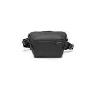 ShiftCam WorkFlow Sling Bag | Eslinga de fotografía móvil ultra funcional con soporte magnético para teléfono, almacenamiento de lentes y acceso rápido | Optimiza tu flujo de trabajo, Negro -, 7L