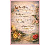 Shifting Gratitude - A Daily Practice for a Thankful Life 34 Pages journal to write: A Journey from Noticing to Thanking Daily Pages for Calm, Clarity ... Where Awareness Turns into Appreciation