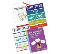 Shifting the Balance and the Science of Reading 4 Book Bundle: Shifting the Balance K-2 / Shifting the Balance Grades 3-5 / Brain Words / Phonological Awareness