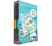 Shifty McGifty and Slippery Sam Collection 4 Books Set By Tracey Corderoy (Jingle Bells, The Spooky School, Up Up and Away & The Aliens Are Coming)