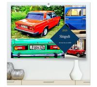 Shiguli - Der Auto-Star der UdSSR (hochwertiger Premium Wandkalender 2026 DIN A2 quer), Kunstdruck in Hochglanz: Der Oldtimer Shiguli-1600 in Kuba