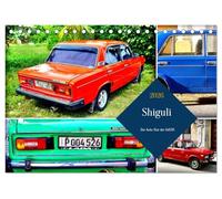 Shiguli - Der Auto-Star der UdSSR (Tischkalender 2026 DIN A5 quer), CALVENDO Monatskalender: Der Oldtimer Shiguli-1600 in Kuba