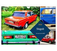 Shiguli - Der Auto-Star der UdSSR (Wandkalender 2026 DIN A4 quer), CALVENDO Monatskalender: Der Oldtimer Shiguli-1600 in Kuba
