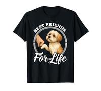 Shih-Poo Amante Mejores Amigos Diseño Hermoso Shih Poo Camiseta