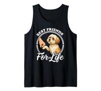 Shih-Poo Amante Mejores Amigos Diseño Hermoso Shih Poo Camiseta sin Mangas