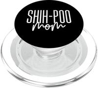 Shih-Poo Mom Cute Shih Tzu Caniche Mix Dog I Love My Shih-Poo PopSockets PopGrip para MagSafe