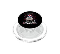 Shih Tzu Dog Patriotic American 4th of July Dogs Lovers PopSockets PopGrip para MagSafe