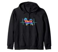Shih Tzu Dog Shihtzu Dog Heartbeat Shitzhu Funny Shih Tzu Sudadera con Capucha