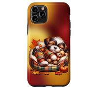 Shih Tzu Fall Decor For Maltese Mom and Autumn Puppy Lover Carcasa para iPhone 11 Pro