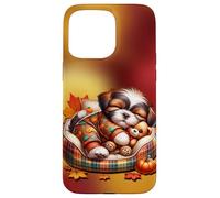 Shih Tzu Fall Decor For Maltese Mom and Autumn Puppy Lover Carcasa para iPhone 15 Pro MAX