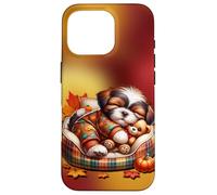 Shih Tzu Fall Decor For Maltese Mom and Autumn Puppy Lover Carcasa para iPhone 16 Pro
