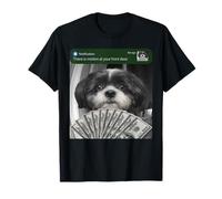 Shih Tzu Hay Movimiento en tu Puerta Principal Perro Tonto Camiseta