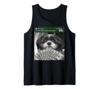 Shih Tzu Hay Movimiento en tu Puerta Principal Perro Tonto Camiseta sin Mangas
