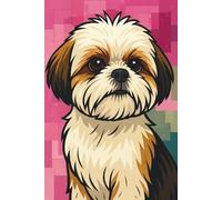 Shih Tzu Notebook: Cartoon Journal, Diary, Writing Pad: a perfect gift for Kids, Animal Lovers, Toy Breed Fans & Doodle Enthusiasts