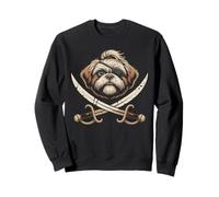 Shih Tzu Perro Shihtzu Pirata Shih Tzu Decoración Shitzhu Shih Tzu Sudadera