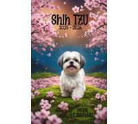 Shih Tzu Pocket Calendar 2025-2026: 2 Year Monthly Planner for Purse, From January 2025 to December 2026