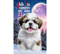 Shih Tzu Puppies Pocket Calendar 2025-2026: 2 Year Monthly Planner for Purse, From January 2025 to December 2026