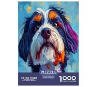 Shih Tzu Puzzle Imposible,desafío for Adults Juego EduGatoivo 1000 Piezas Obra De Arte De Juego De para Adultos Y Niños 70x50cm/1000pcs