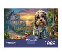 Shih Tzu Rompecabezas 1000 Piezas De Lógica - para Adultos, Niños Y Toda La Familia, Puzzle Juego Didáctico, 52x38cm/1000pcs