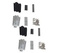 SHIHUA 2 kits de recogida Humbucker para guitarra produciendo accesorios/placa base Cupronickel