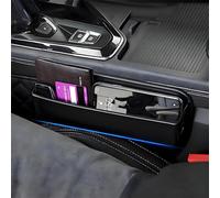 SHIHUAFADACAI Organizador Coche Asiento para NIO ET7 2025 2024 2023 2022, Caja para Auto Consola, Ideal para Guardar Billetera, Llaves, Gafas de Sol, Bebidas, Teléfono Celular y Más