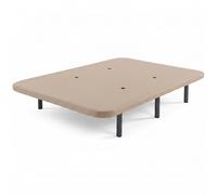 Shiito - Base Tapizada 3D Yecla 105x190 cm Beige 4 Aireadores 6 Patas