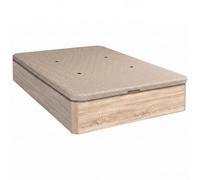 Shiito - Canapé Abatible Altea 135x190 cm Gran Capacidad Tapa 3D Transpirable Cambria