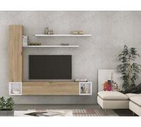 SHIITO | Composición Apilable Modelo Nápoli | Estilo Modular - 196 CM | Organización Elegante para tu Espacio