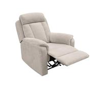 SHIITO | Modelo Edgar - Sillón Relax Manual | Diseño Compacto y Máxima Comodidad | Tapizado en Tela - 80x102x98 cm