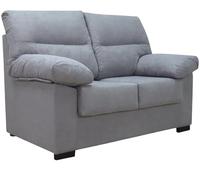 SHIITO | Modelo Kingston - Sofá de 2 Plazas para Relax y Confort Total | Dimensiones 145 x 100 x 95 cm | Gris