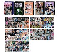 SHIjodueo - Juego de 150 tarjetas de felicitación Skz Lomo Kpop, tarjetas de felicitación skz Photocards skz New Album Postales Set Skz Merch Skz Mini Picture Cards Regalo para fans