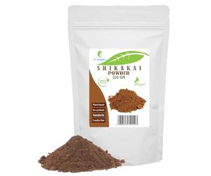 SHIKAKAI POLVO - 100/200/300 Gr - Buenas habilidades de limpieza del cabello | Adecuado para todo tipo de cabello y piel grasa, piel problemática | 100% puro y natural (300 Gr)