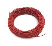 Shiketong Cable calefactor de fibra de carbono de silicona for aplicaciones de bajo voltaje de 5V-48V, 1 pieza(25mx40 Ohm)